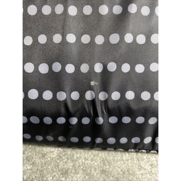 Skip Hop Diaper Bag Puffer Quilted Baby Changing Pad Shoulder Black Grey Dots - Picture 14 of 15